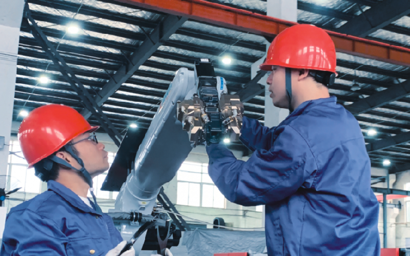 浙江雷諾爾以客戶為中心：成功安裝定制化機(jī)器人管線包，彰顯“客戶要求即行動指南”承諾